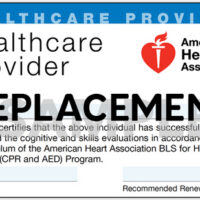American Heart Replacement Card